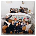 Kpop Stray Kids Bedding Queen comforters sets Felix Hyunjin 3 Piece for