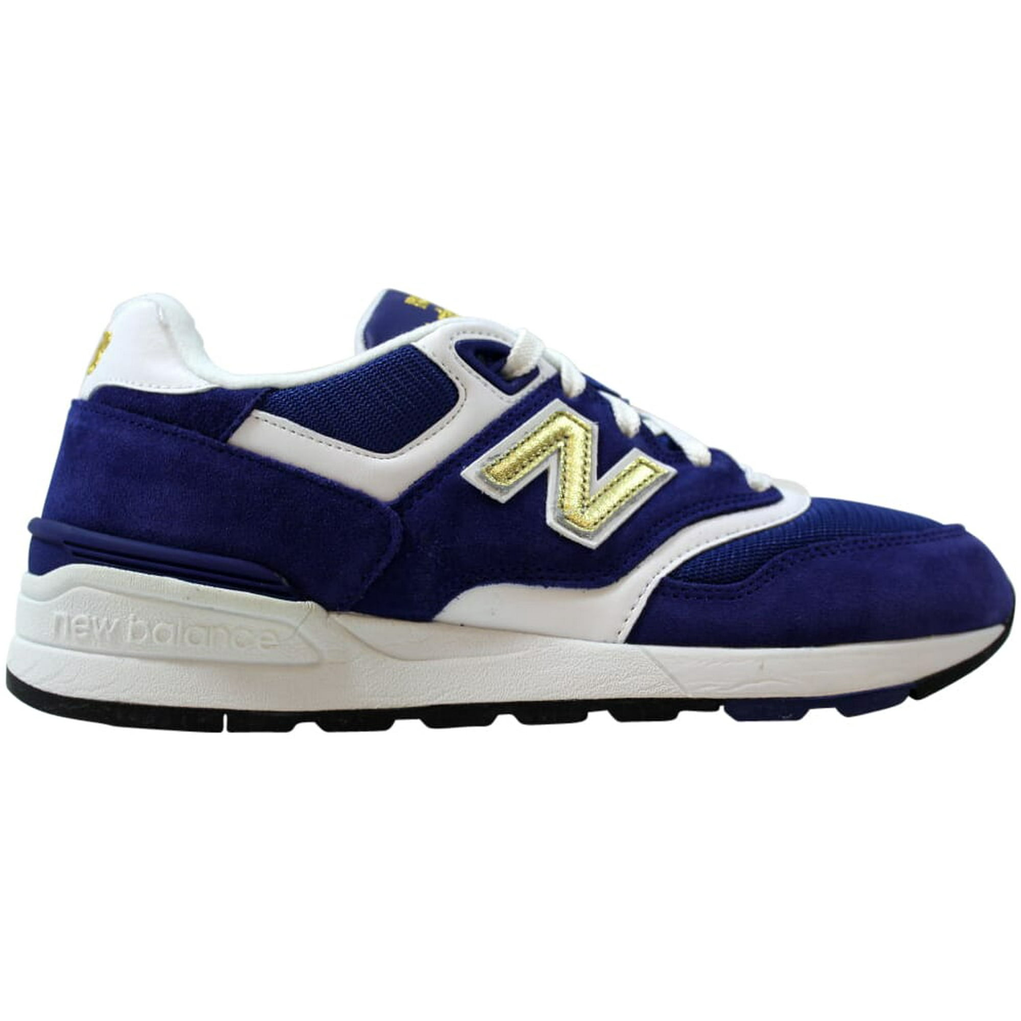 New Balance 597 Blue White Gold ML597RSB Men s Size 6.5 Walmart