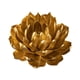 thumbnail image 2 of Porta incienso, quemador de incienso con forma de flor, atrapa fragancias para el hogar, soporte para incienso Oro, 2 of 9