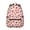 Strawberry Pink Pattern, variant on Strawberry Pink Pattern Backpack for School, Cute School Bag with Adjustable Shoulder Straps and Padded Back, 15.3"x11"x7.1"