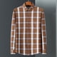 thumbnail image 1 of Seeotter Mens Shirts Long Sleeve Plaid Button Down Shirts Casual Cotton Shirts, 1 of 4