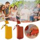 thumbnail image 2 of Naiovety Funda protectora Funda de cuero flexible Cuero de vaca apto para ST-480 Funda de cuero de deslizante para exteriores y camping Ropa Deportiva, Zapatos amarillo Naiovety OD016578-02, 2 of 6