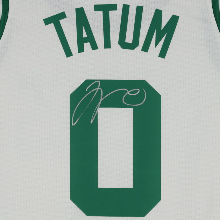 Jayson Tatum Boston Celtics Autographed Nike Black Swingman Jersey