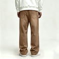 thumbnail image 4 of Cmfcve Hip Hop Baggy Jeans for Men Casual Wide Leg Denim Pants, 4 of 8