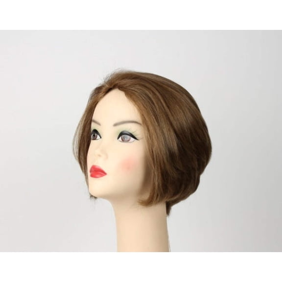 European Human Hair Freeda Wig Light Brown Dorothy With Blonde Highlights Size L