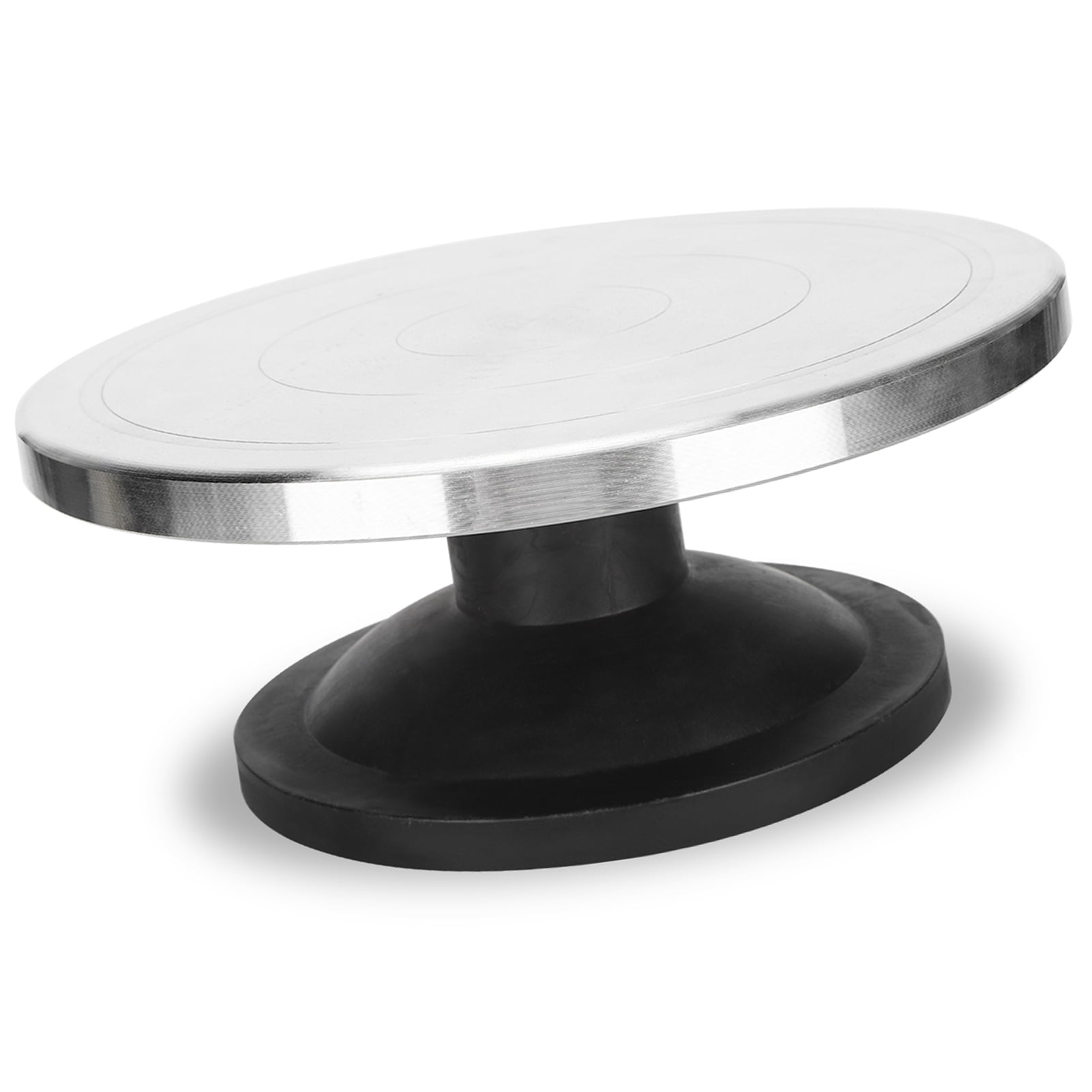 Rupoun Sculpting Wheel Large Turntable Heavy Duty with Ball Bearings for Carving Decorating Modelling 9.84 inches / 25 cm Ceramic Art Rotary Tool Crafts