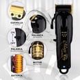 thumbnail image 3 of Combo Wahl® Máquina Cortapelo Magic Clip Black + Navaja Gold, 3 of 11