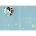 thumbnail image 2 of Designer Greetings Bronze Foil Stars on Blue with Sequin Window Age 21 / 21st Birthday Card, 2 of 2