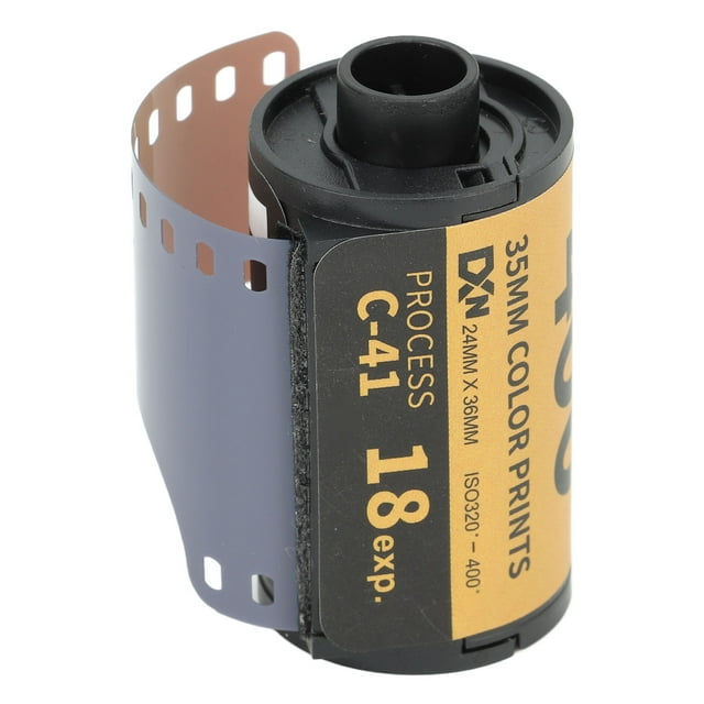 35mm Film, Professional 320-400 Degrees ISO 35mm Film Roll Wide Exposure Camera Film, High Definition High Resolution Color Print Film Color Negative Film For 135 Cameras