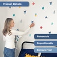 thumbnail image 5 of Wall Palz Stitch Vinyl Wall Decals Peel and Stick Room Decorations, 5 of 9