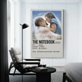 thumbnail image 3 of Vintage Movie The Notebook Poster Wall Art Picture Painting Poster Canvas Print Posters Artworks Bedroom Living Room Decor, 3 of 8