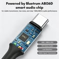 thumbnail image 5 of Atzeste USB C to 3.5mm Headphone Jack Audio Adapter, DAC AB136D HiFi USB C to Aux Female Audio Dongle Compatible with iPhone 16/15 Series, iPad Pro, MacBook, Samsung Galaxy S24/S23/S22, 5 of 7