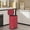 Red, variant on Dkelincs 13 Gallon Kitchen Trash Can with Lid Step Garbage Can Stainless Steel Waste Bin for Home Office, Blue