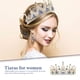 thumbnail image 3 of unbranded Tiaras De Con Pedrería Para Mujer Accesorio De Decorativo Y, 3 of 8