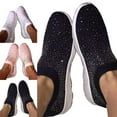 thumbnail image 7 of Star Home Glitter Slip-on EVA Elastic Topline Mesh Women Sneakers Sports Shoes for Gym, 7 of 7