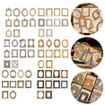 thumbnail image 3 of BUYISI Vintage Style Scrapbook Paper Frames 30Pcs Retro Cutouts For Diy Projects F, 3 of 5