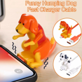 thumbnail image 3 of pitrice Rogue Dog Data Cable Smartphone Charging Cable Stray Dog Charging Cable Dog Toy Smartphone USB Cable Charger Type 2, 3 of 9