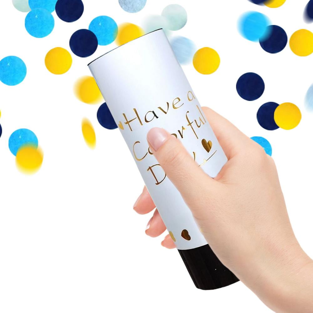 Universeel afbetalen Shilling Julam Poppers Confetti Blaster Hand Held Poppers Confetti Tubes Launcher  Blaster Mini Poppers Confetti Shooters New  Year/Birthday/Halloween/Graduation/Wedding Poppers 6 Colors improved -  Walmart.com