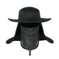 thumbnail image 6 of Lomubue Summer Outdoor Travel Fishing Fisherman Neck Face UV Sun Protection Flap Cap Hat, 6 of 10