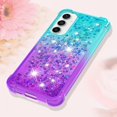 thumbnail image 6 of Case for Samsung Galaxy S23 FE, Galaxy S23 FE Case Liquid Cute Clear Glitter Shockproof Anti-Scratch Soft TPU Protective for Girls Women Phone Case for Samsung Galaxy S23 FE Gradient Blue, 6 of 15