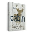 thumbnail image 2 of Happy Place Cabin Premium Gallery Wrapped Canvas - Ready to Hang, 2 of 5
