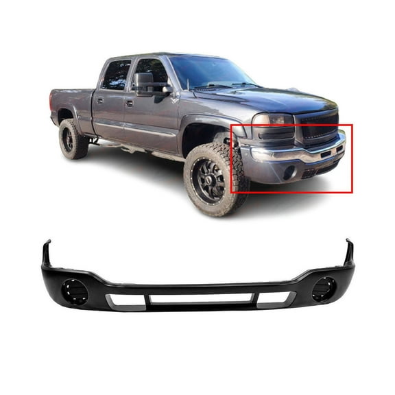 DCP Primed Lower Bumper Cover Valance for GMC 1500 2500 HD Sierra 2003-2007 03-07