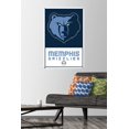 thumbnail image 2 of NBA Memphis Grizzlies - Logo 21 Wall Poster with Pushpins, 22.375" x 34", 2 of 6