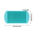 thumbnail image 2 of 4 Pack Silicone Mini Ice Cube Trays - 160 Crushed Ice Cube Molds for & Cocktails, Easy Release Small Ice Cube Maker for Freezer, BPA Free Stackable Ice Trays, Kitchen Gadgets, 2 of 2
