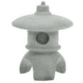thumbnail image 1 of 1Pc Lantern Shape Landscape Ornament Sandstone Lantern Statue Garden Decorations, 1 of 6