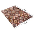 thumbnail image 4 of Colorful Geometric Triangle Diamond Pattern Blanket,Comfortable Soft Lamb Wool Throw Blanket,All Season,Warm Lightweight Blankets for Sofa Bed Couch Living Room Chair,40"x50", 4 of 4