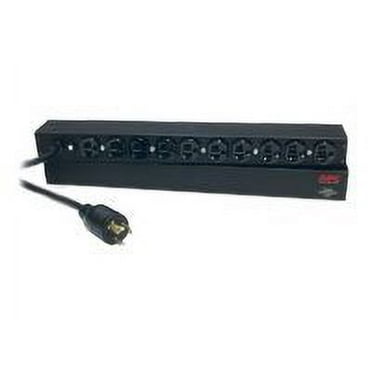 APC / Schneider Electric - AP9564 - APC Basic Rack 2.4kVA PDU - 10 x NEMA L5-20R - 2.4kVA - 1U 19 Rack-mountable