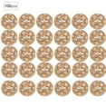 thumbnail image 2 of Button 14-15mm 100pcs/bag 4-Holes Round Buttons Sew Tools Accessories Handmade  Crafts DIY Wooden Button, 2 of 8