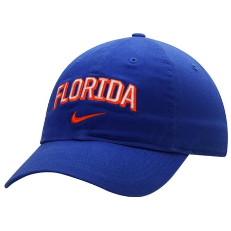 Florida Gators Nike Heritage 86 Wordmark Swoosh Adjustable Hat - Royal - OSFA
