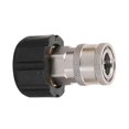 thumbnail image 4 of Adaptador de ra a presión de agua pulverizada Adaptador de manguera de salida de manguera de de autos, para limpieza de autos Acero inoxidable Baoblaze Adaptador de lavadora a presión, 4 of 6