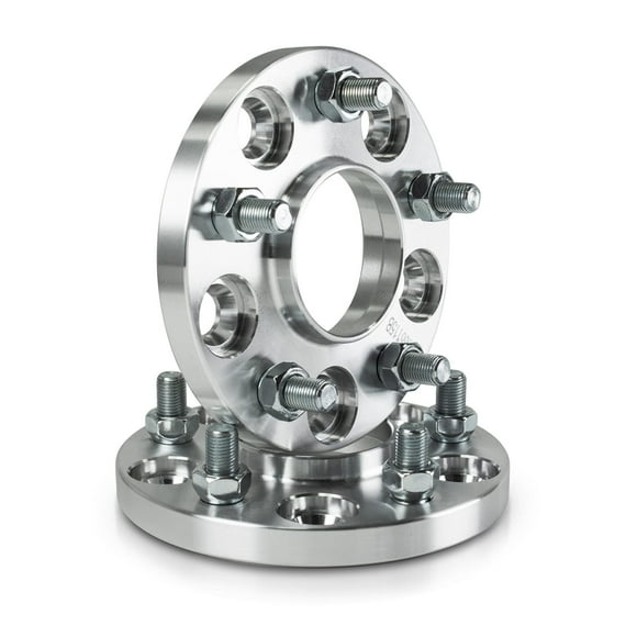 Customadeonly Adaptateurs de Roue Forgés 5x114.3 à 5x100 20mm Hubcentric (2 Pcs, Alésage de Moyeu 67.1mm à Alésage de Roue 54.1mm, Goujons M12x1.5) Compatibles avec Mazda, Mitsubishi, Hyundai