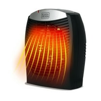 BLACK DECKER Indoor Space Heater, Infrared Heater with E-Save Function, 1500W