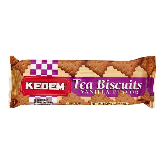Kedem Tea Biscuits, Vanilla, Cookies, 4.2 oz