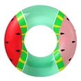 thumbnail image 1 of CIMAXIC Swimming Ring 1pc Adults Watermelon Swimming Ring Double Color Swimming Ring (Assorted Color),29.53"X29.53"X5.91", 1 of 5