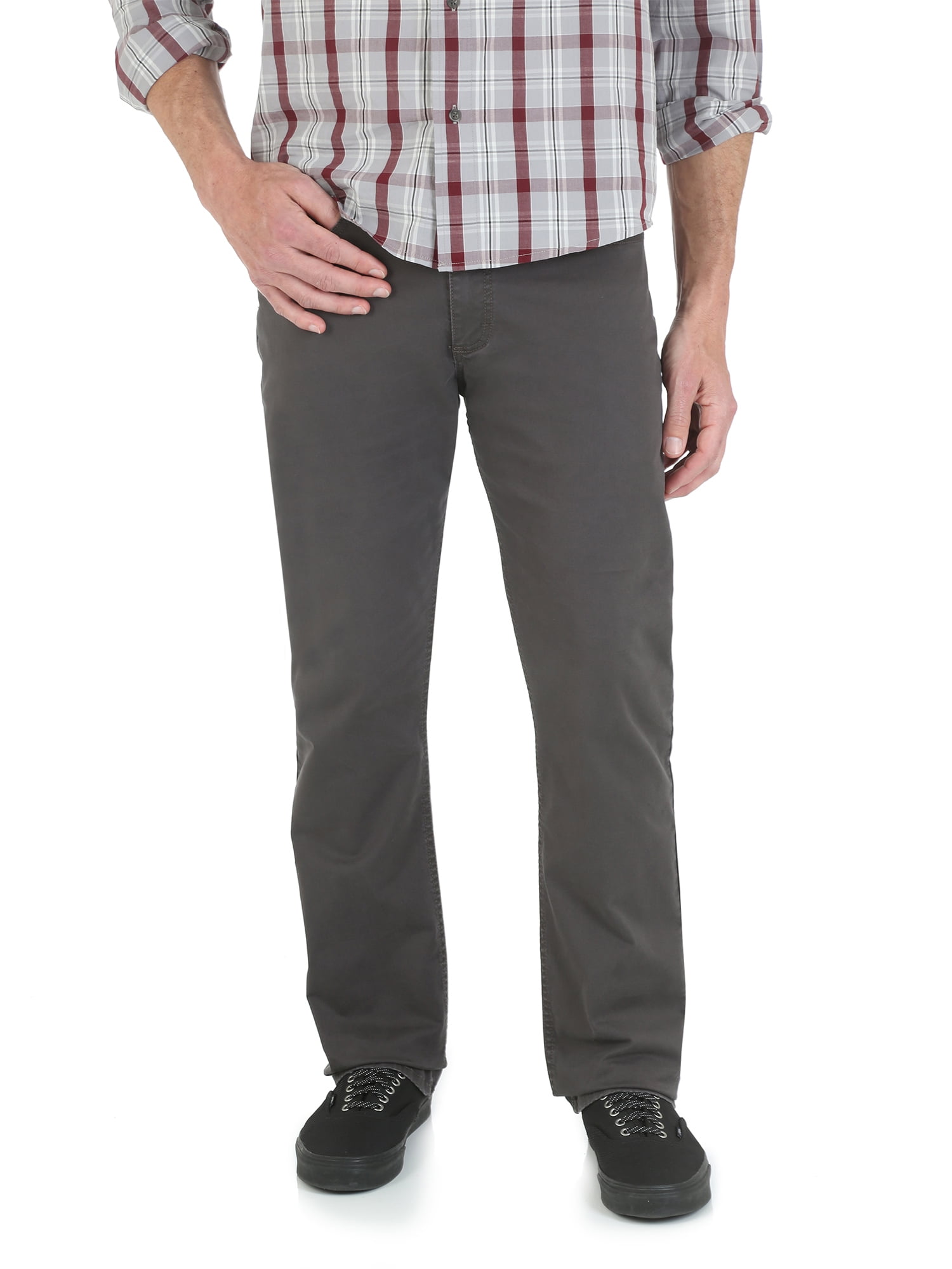 Wrangler - Wrangler Men's Straight Fit 5 Pocket Pant - Walmart.com