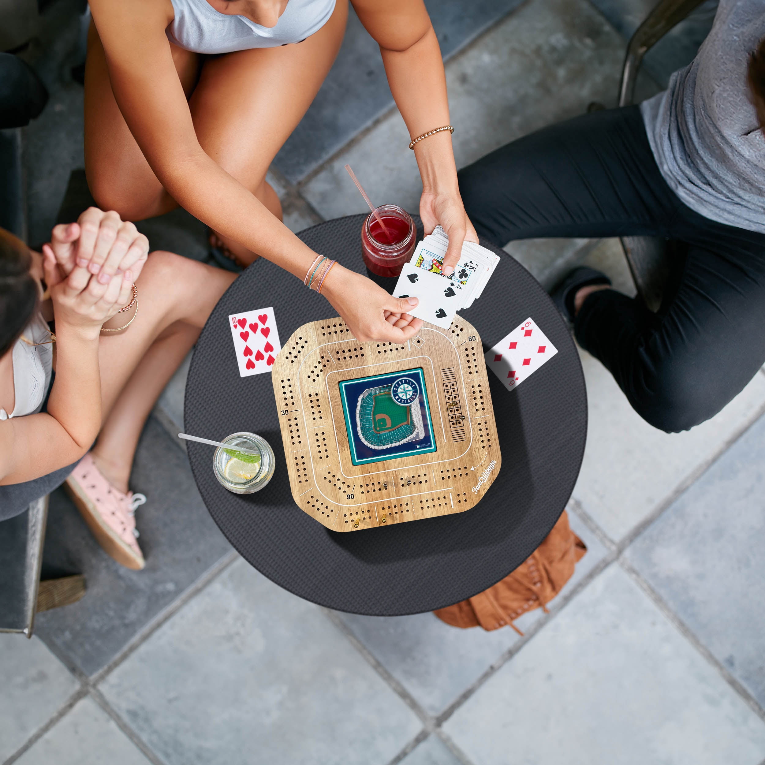 YouTheFan MLB Seattle Mariners Stadiumview Cribbage