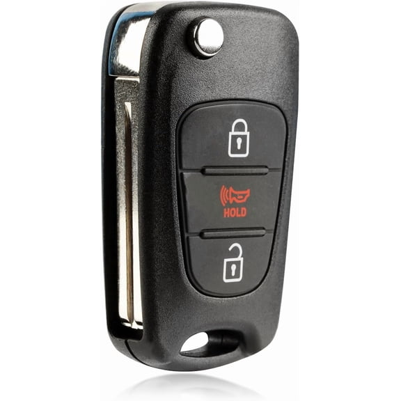 USARemote Key Fob Replacement for 2012 2013 Kia Sportage 3-Button Keyless Entry Remote Flip Key NYOSEKSAM11ATX SL 95430-3W701