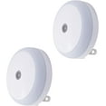thumbnail image 2 of LED Night Light Blue, Light Sensor, Calm Blue Light, Easy on Eyes, Decorative, Night Light Plug into Wall for Bedroom, Bathroom, Kitchen, Hallways, Rooms for Kids, Baby, Children, 2 Pack, 2 of 7