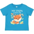 thumbnail image 3 of Inktastic My Papa Loves Me- Little Fox Boys or Girls Toddler T-Shirt, 3 of 5