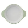 thumbnail image 3 of Kitchenaid 2-quart Vitrified Stoneware Round Casserole Baker in Pistachio Green, 3 of 8