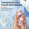 thumbnail image 4 of Modelones French Tip Tool- 6 Pcs Nail Stamp French Manicure Kit Suitable for DIY Together with Gel Nail Polish Art Tips Printing Tool Kit, 4 of 8