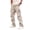 Complexion, variant on Rexolia Mens Cargo Pants Breathable Multi Pocket Work Pants Elastic Waist Straight Leg Casual Outdoor Utility Daily Black L