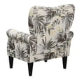 thumbnail image 6 of Artum Hill Ellie Beige Floral 30" Wide Upholstered Accent Chair, 6 of 7