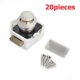 thumbnail image 1 of KAK 20 piezas RV cerradura de empuje para Camper coche RV yate cerraduras de empuje muebles gabinete cerradura de puerta Hardware cerradura de cajón de seguridad para niños, 1 of 4