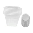thumbnail image 4 of DOLITY 6x Pots pour Orchidées Transplantation Réutilisables Patio Légers Rempotage avec Trous 14cm Carré Blanc, 4 of 9