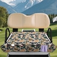 thumbnail image 3 of XYZCANDO Deer Camo 2-Seat Golf Cart Seat Cover with 4 Front Pockets - Universal Non-Slip Washable Terry Cloth Accessory for Golfers, 3 of 8